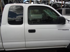 2004 Toyota Tacoma SR5 White Extended Cab 3.4L MT 4WD #Z22819